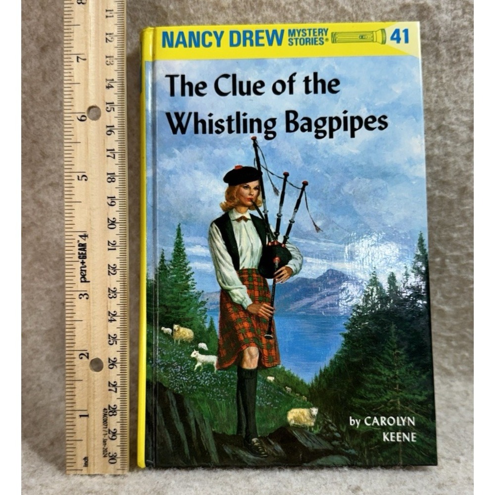 Nancy Drew 41: the Clue of the‎ Whistling Bagpipes by Carolyn Keene (